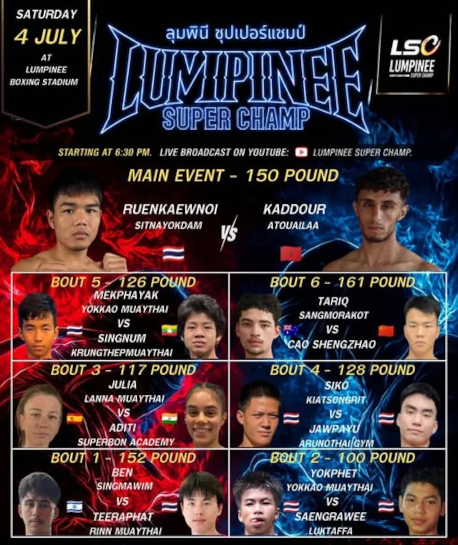 Lumpinee Super Champ – 4 July 2026