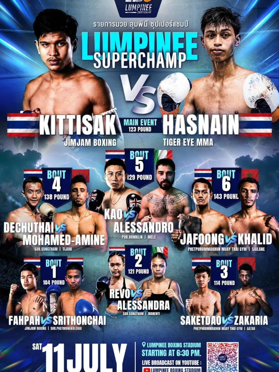 Lumpinee Super Champ – 11 July 2026