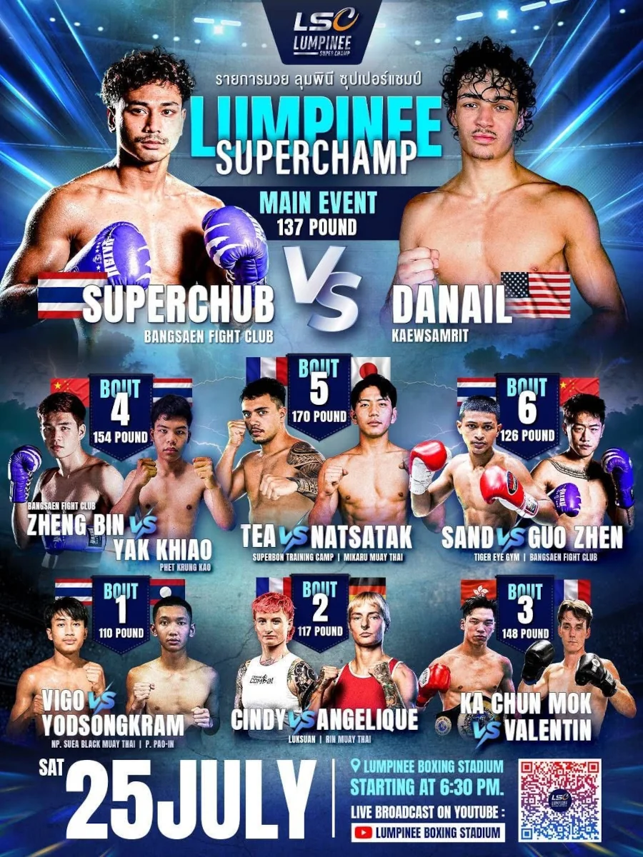 Lumpinee Super Champ – 25 July 2026