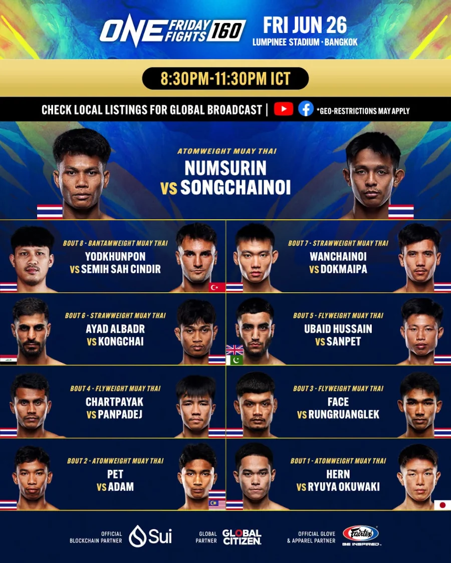 ONE Friday Fights – 26 June 2026