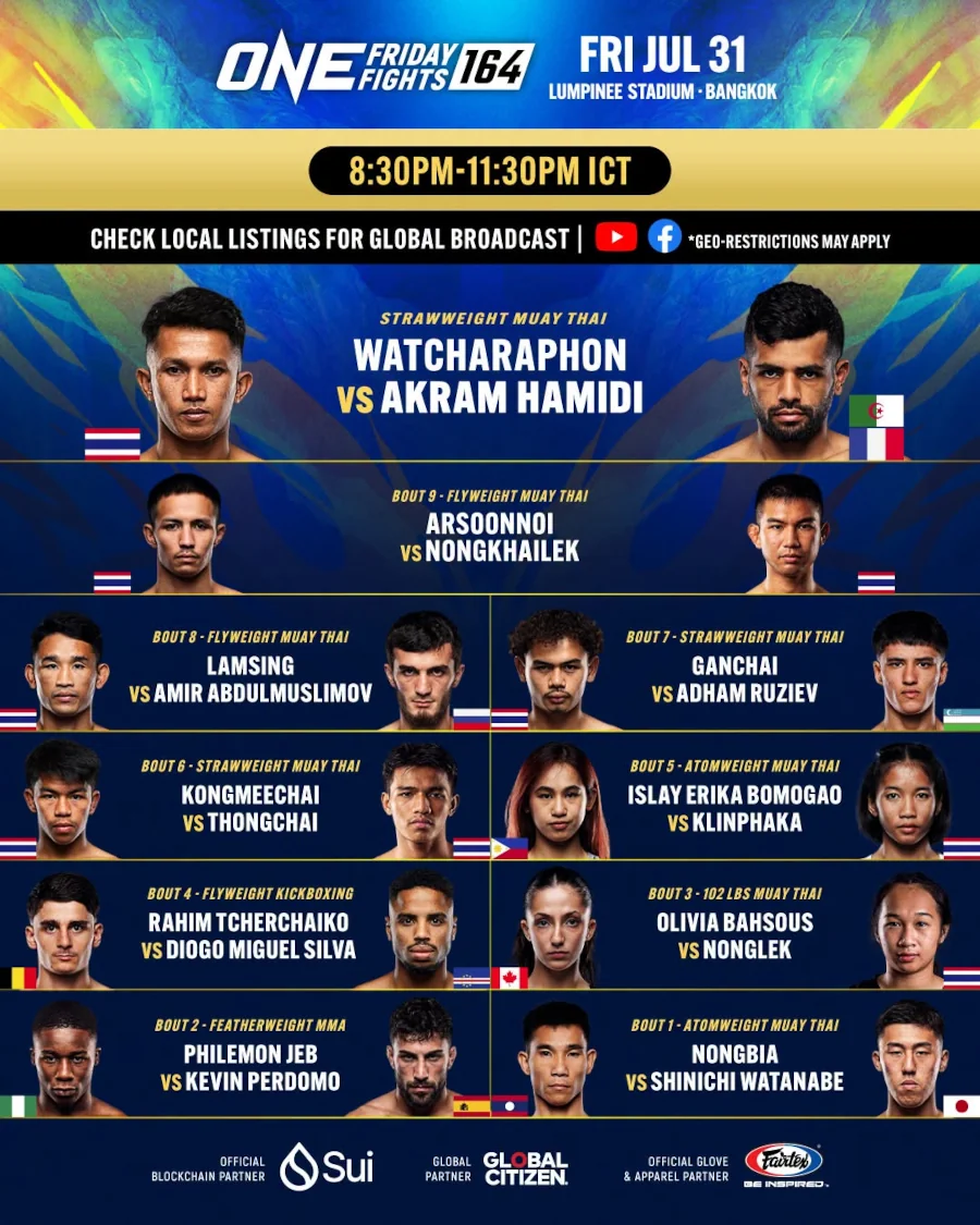 ONE Friday Fights – 31 July 2026